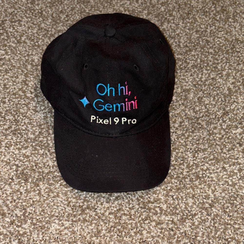 Black Pixel 9 Pro Cap